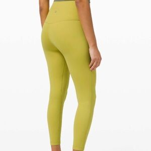 Lululemon Align Pant 25" Yellow